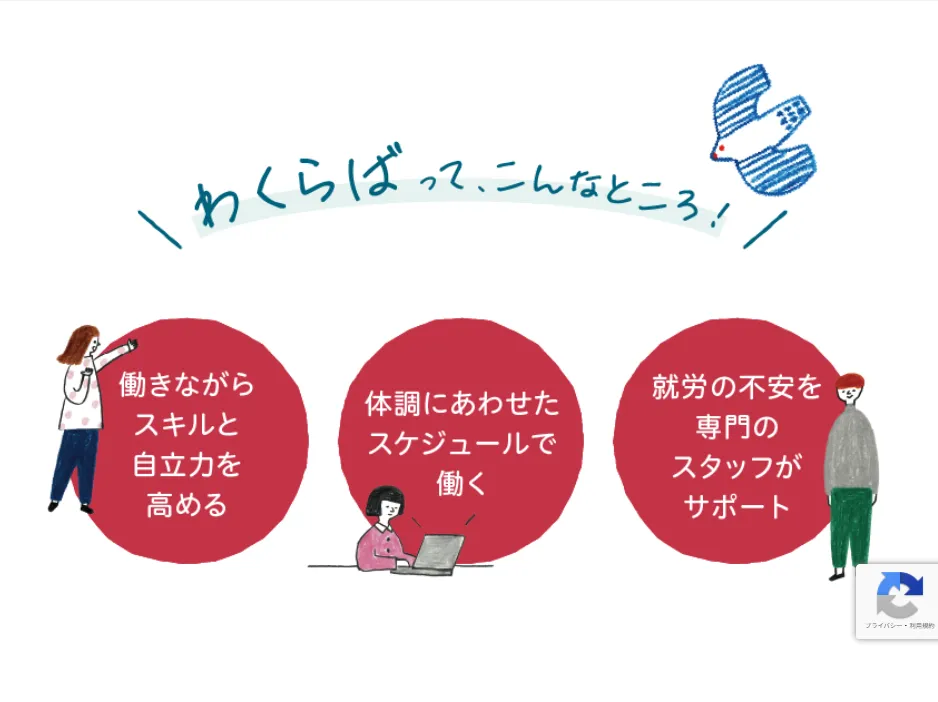 就労継続支援施設　わくらば